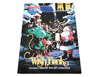 Sears Canada Wish Book 1990 Christmas Catalog  Vintage Toy Advertising