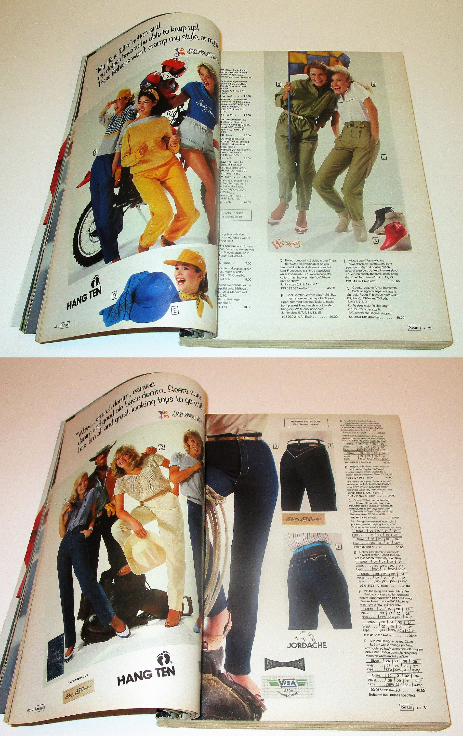 1984 Sears Catalog Spring and Summer Vintage Store Catalog Etsy