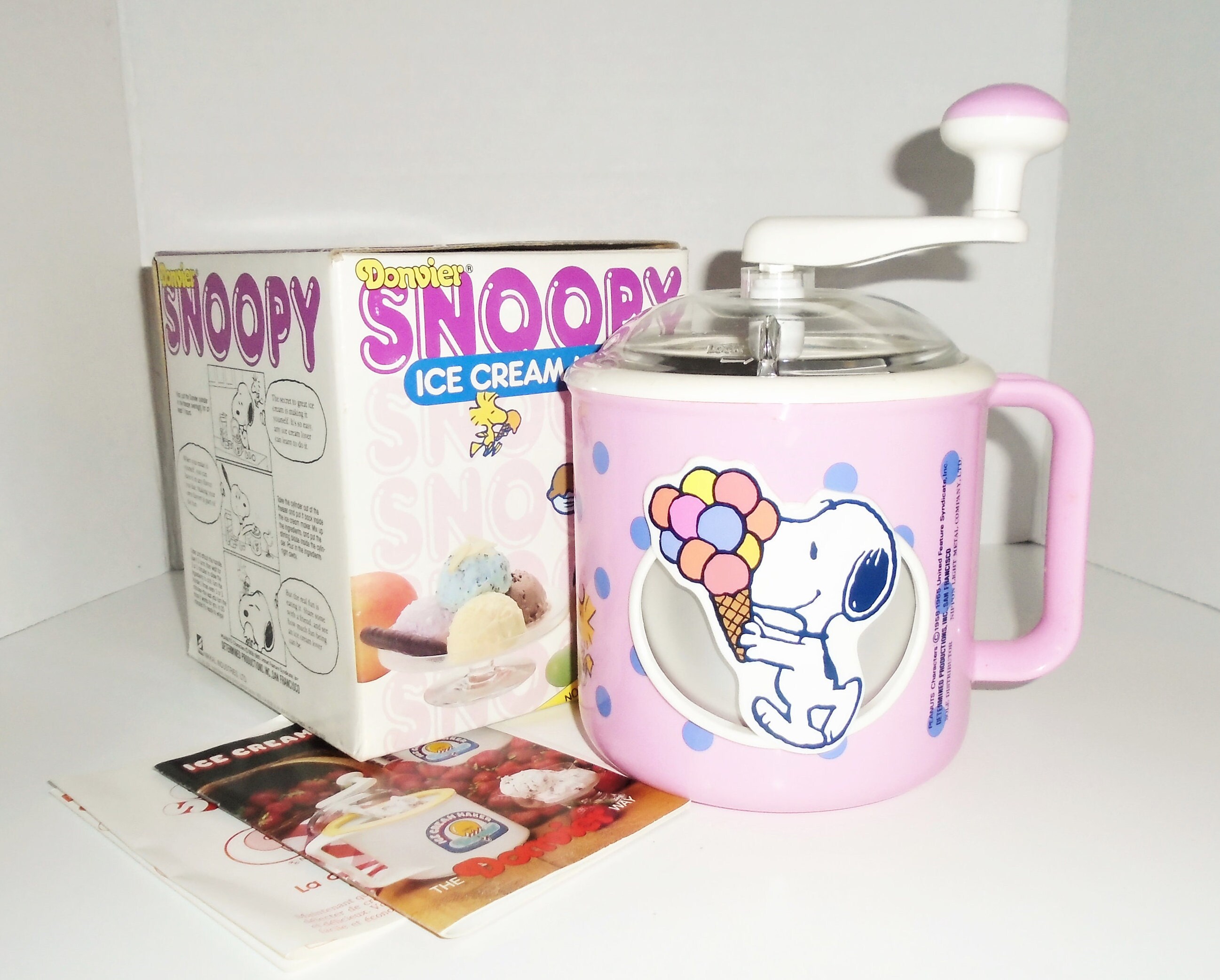 Snoopy ice cream maker hotsell