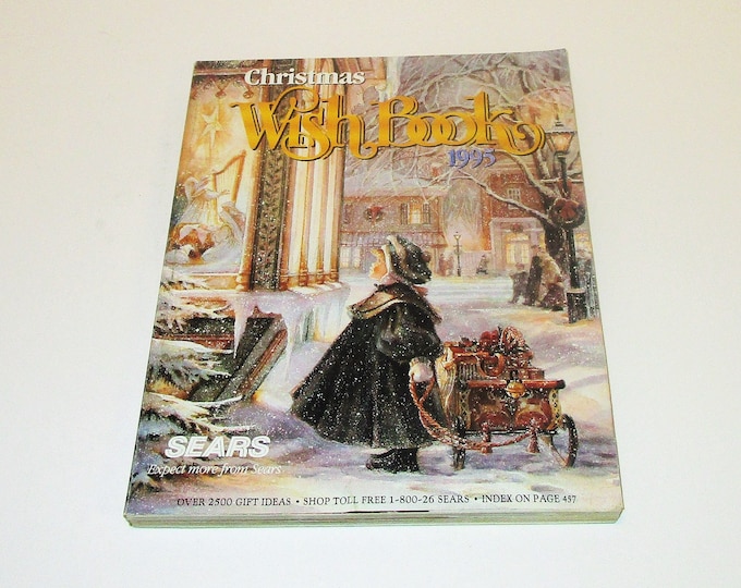 1995 Sears Wishbook Christmas Catalog Vintage Toys Etsy