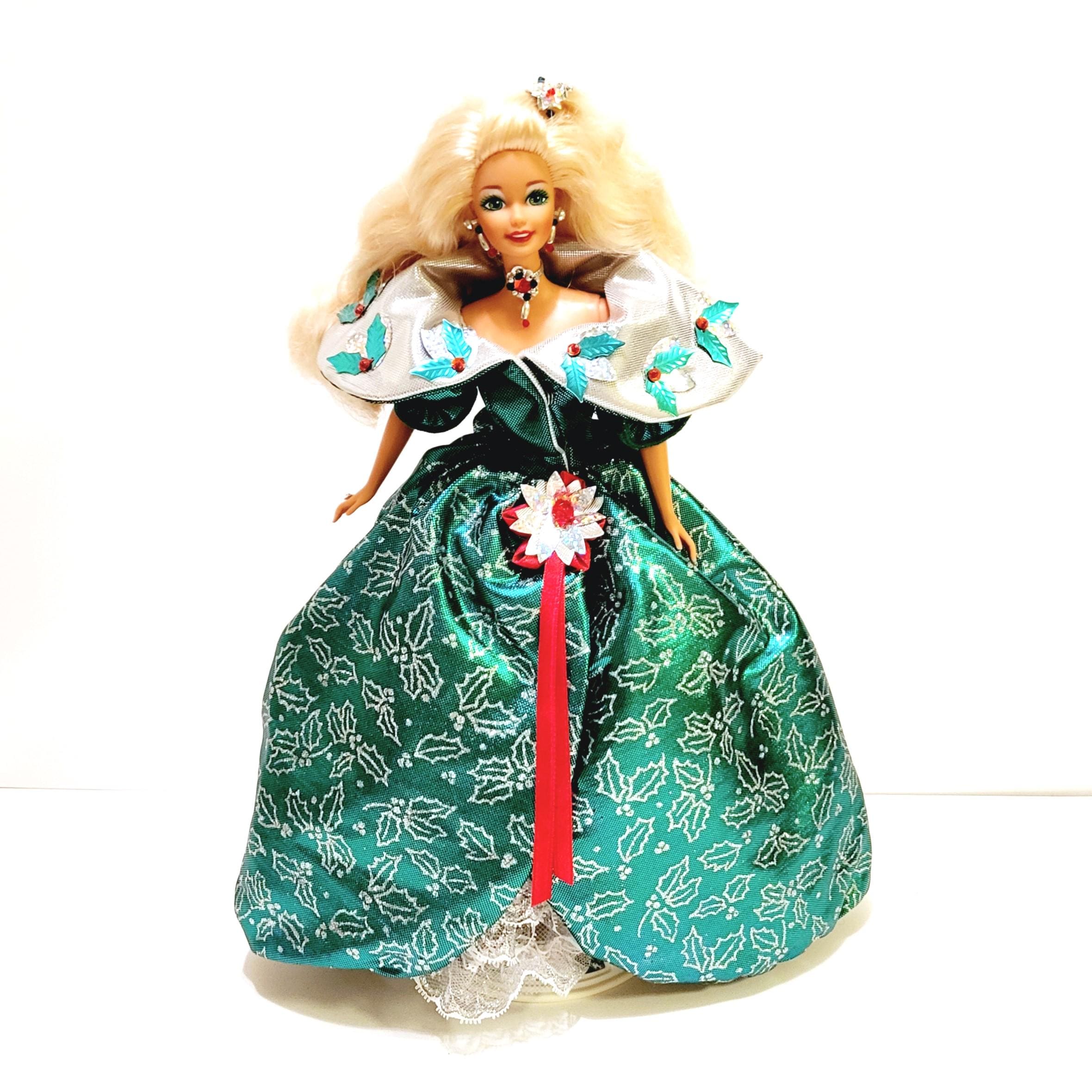 1995 Holiday Barbie Doll Number 14123 Complete With Stand - Etsy