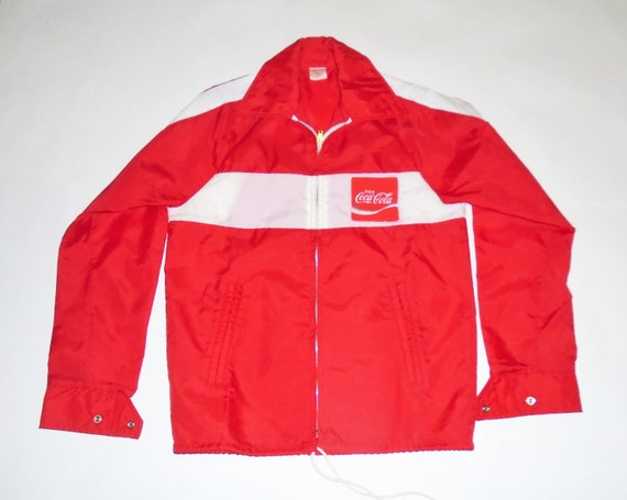 80s Coca Cola Jacket Red Coke 