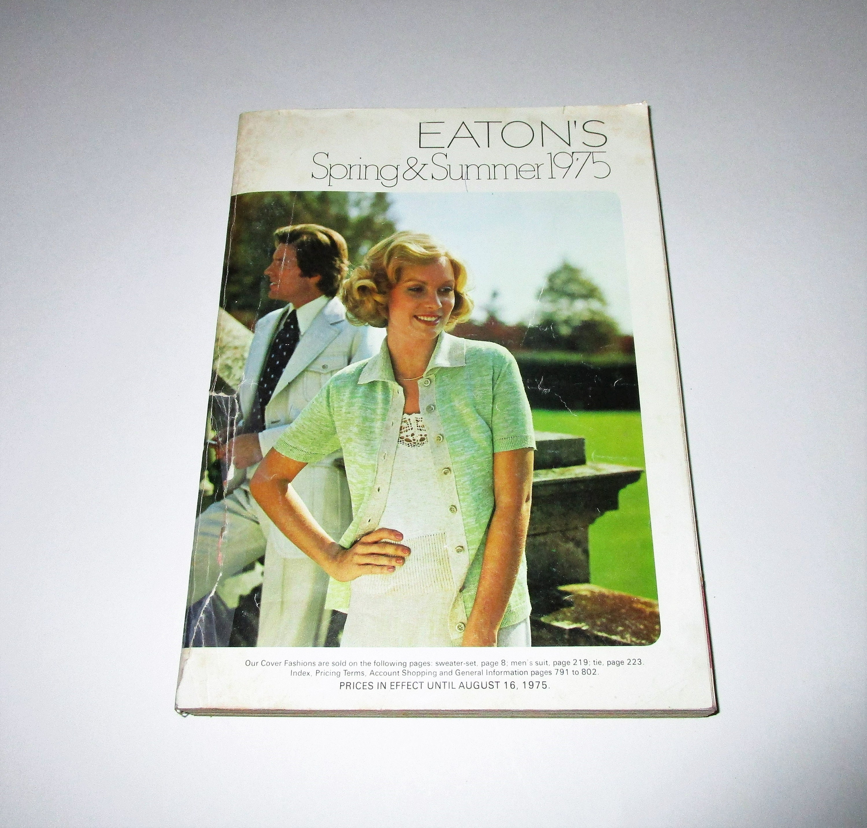1975 Eatons Catalog Spring and Summer Vintage Advertising Etsy