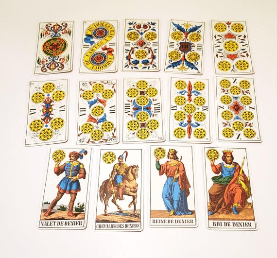 1970 1JJ Swiss Tarot Cards Agmuller and USGS Complete Deck - Etsy