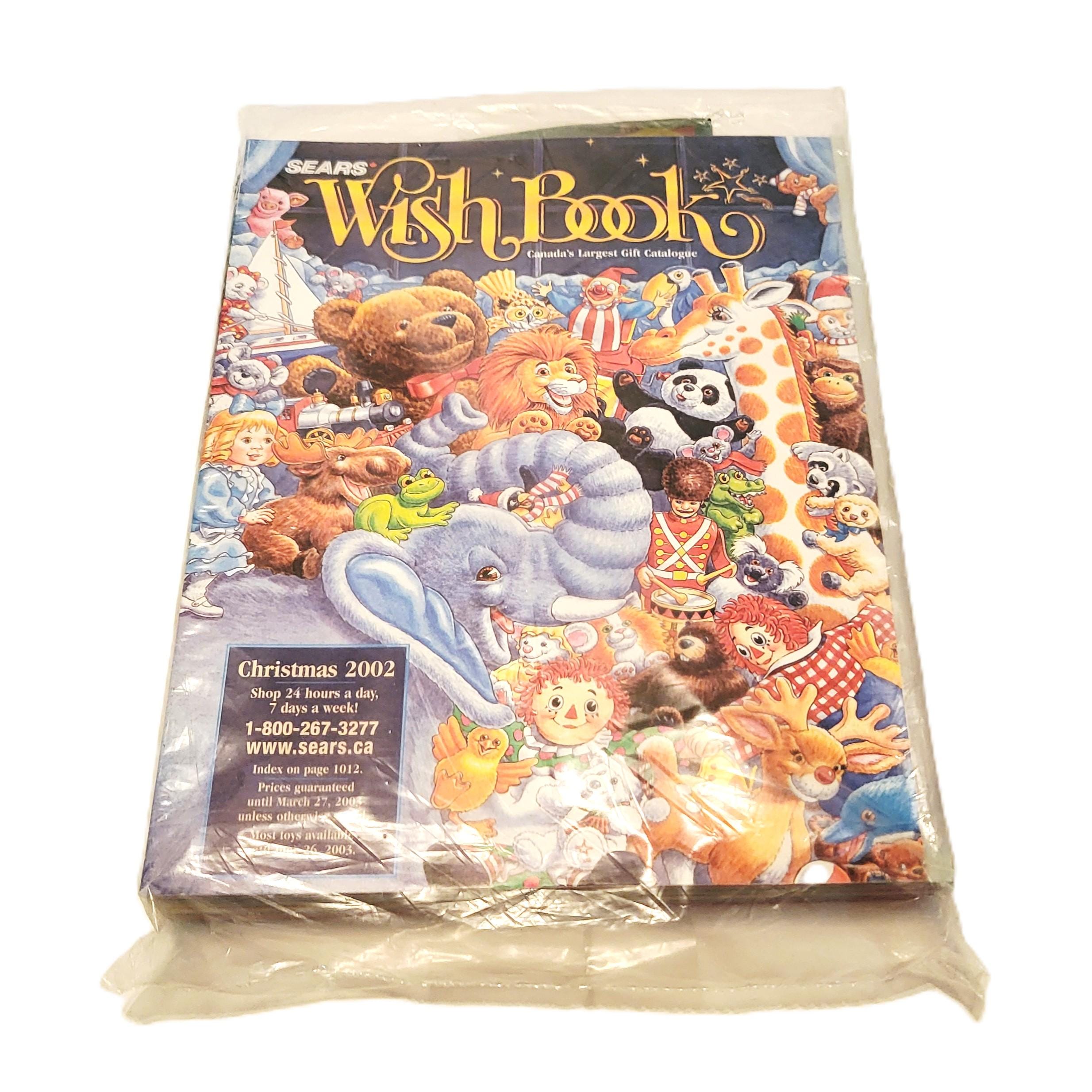 洋書 50years ofChristmasTables 2002 Sears Canada Wish Book Christmas Catalogue Vintage Toys