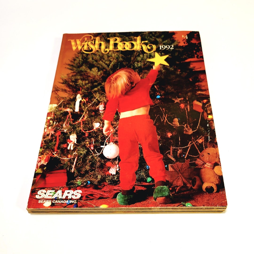 1992 Sears Wish Book Christmas Catalog Vintage Toys Etsy