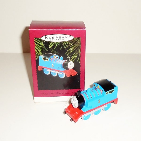 1995 Thomas The Tank Engine Number 1 Hallmark Ornament NIB