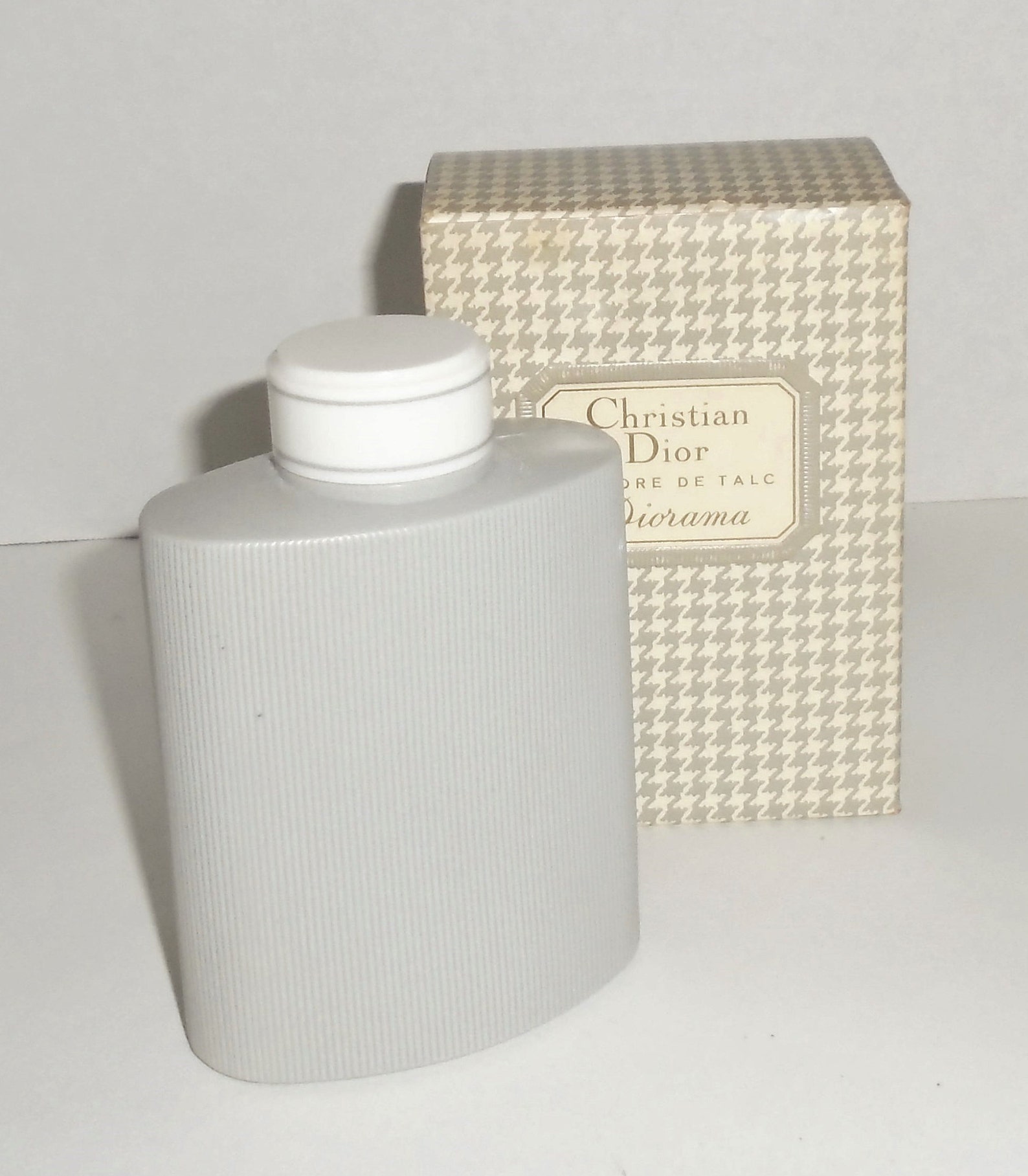 Vintage Diorama Talcum Powder Christian Dior Body Powder W Box Etsy