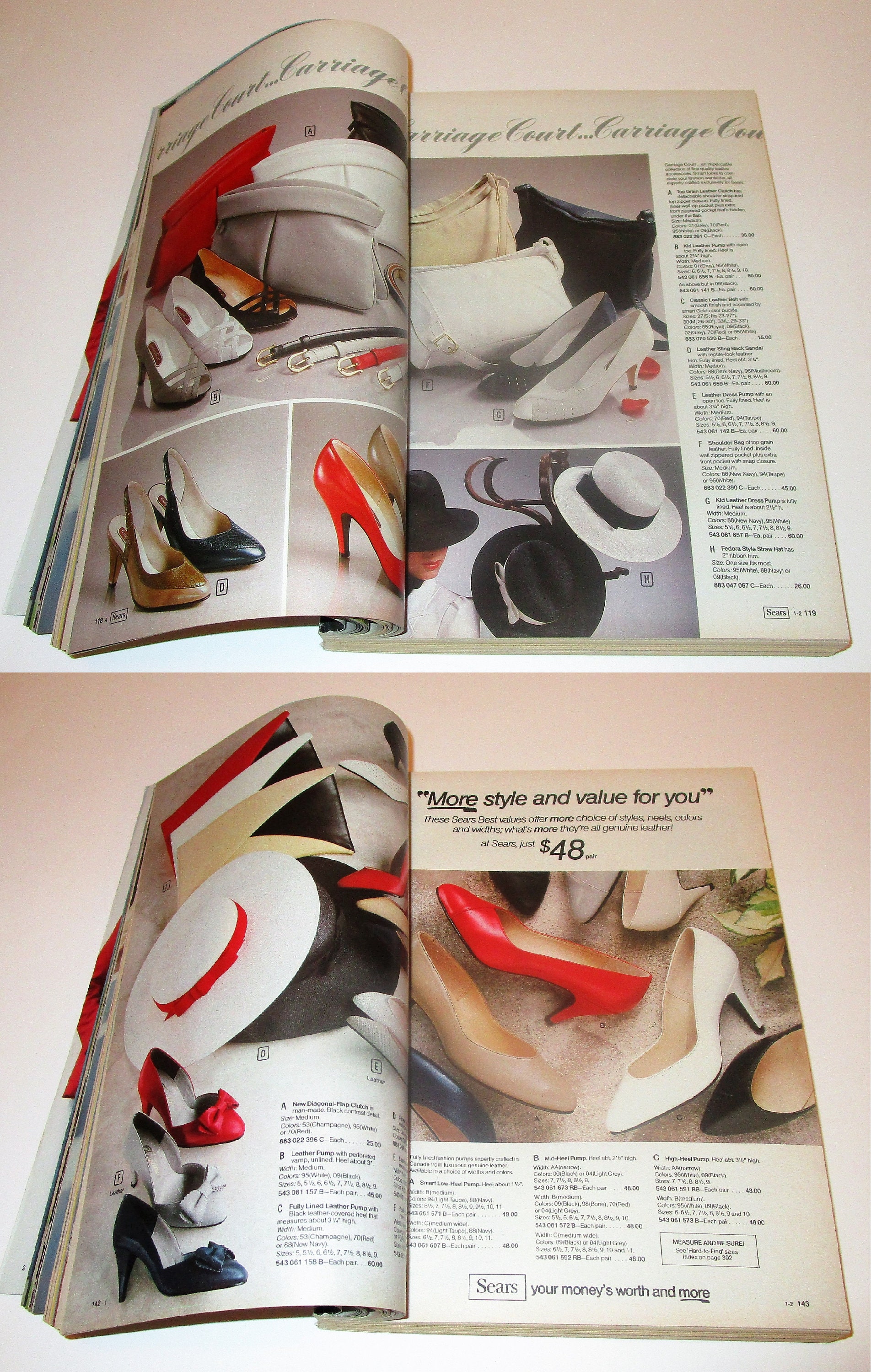 1984 Sears Catalog Spring and Summer Vintage Store Catalog Etsy