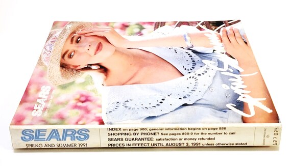 1991 Sears Catalogue Canada Spring and Summer Vintage Advertising