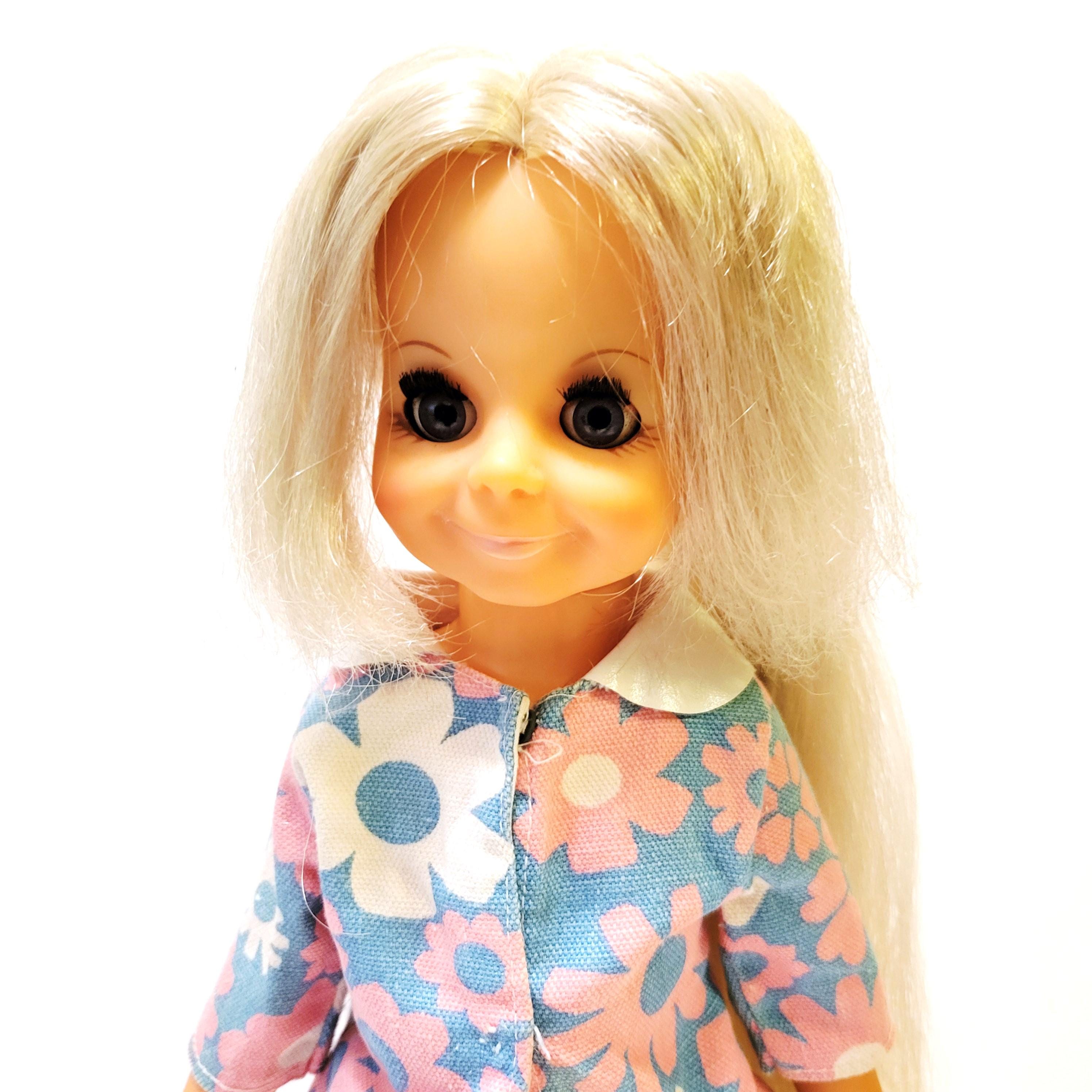 1972 Look Around Velvet Doll With Growing Hair and Outfit - Etsy