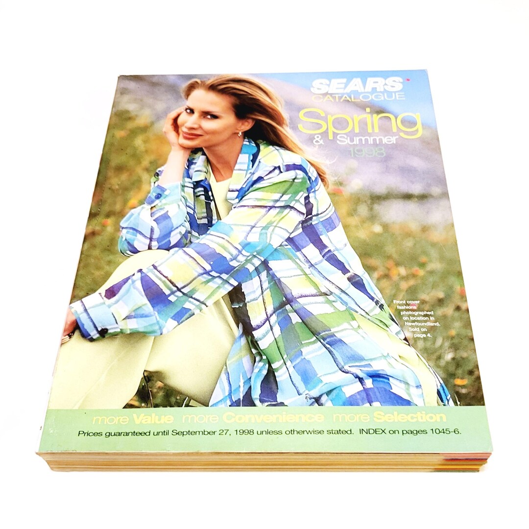 1998 Sears Catalog Spring and Summer 90s Fashion Advertising Etsy