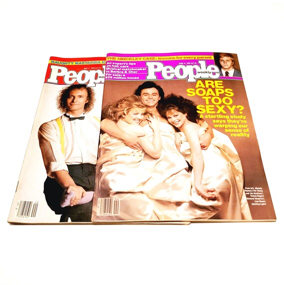 1982 People Magazines Soap Opera Covers May and June Issues - Etsy