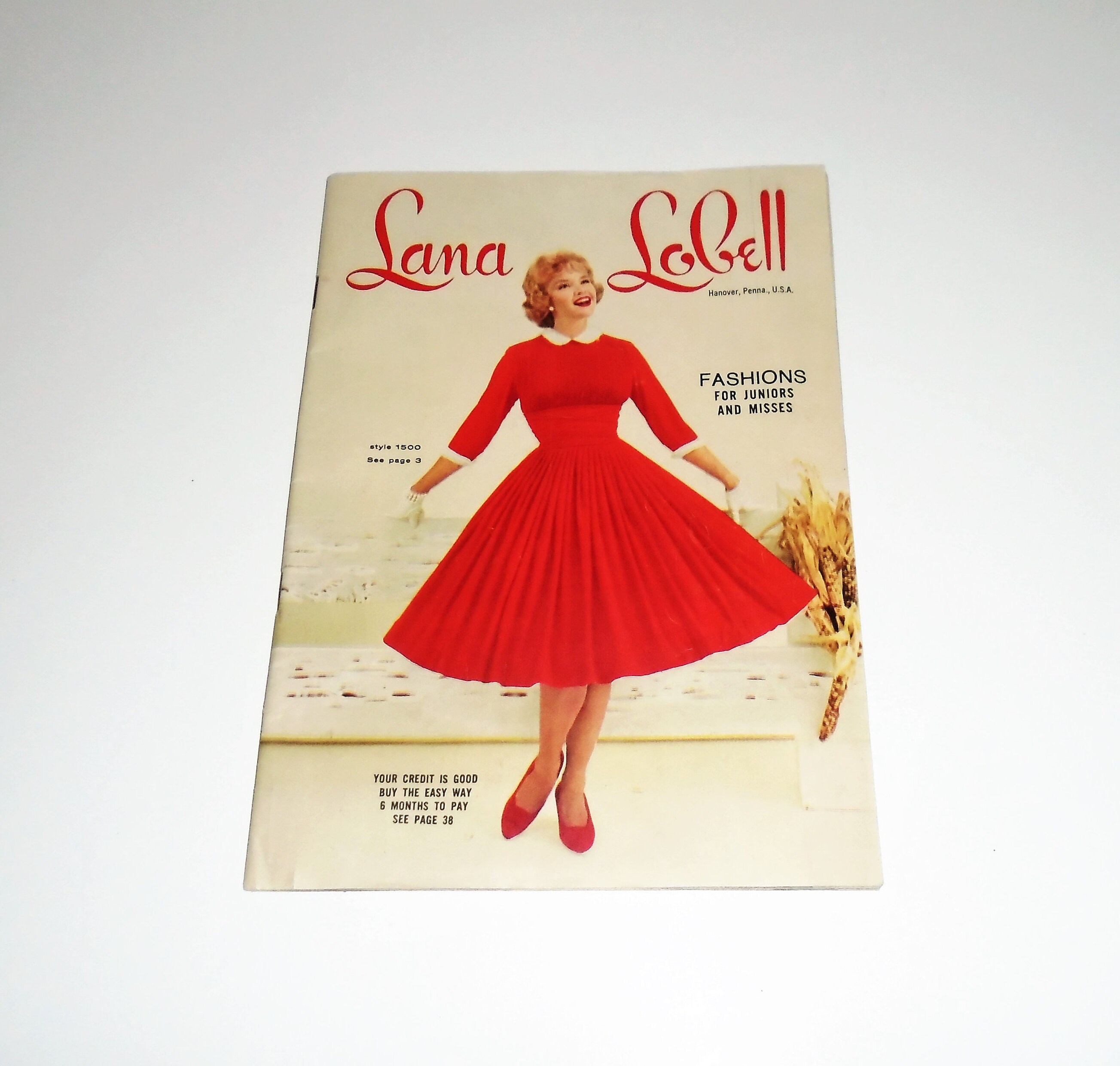 50s Lana Lobell Catalog Vintage Fashion Misses Dresses - Etsy