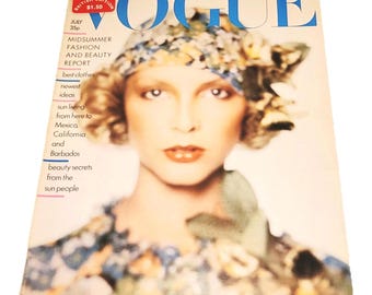 Vogue Oct 15 1974 British Original Vintage Fashion Magazine - Etsy UK