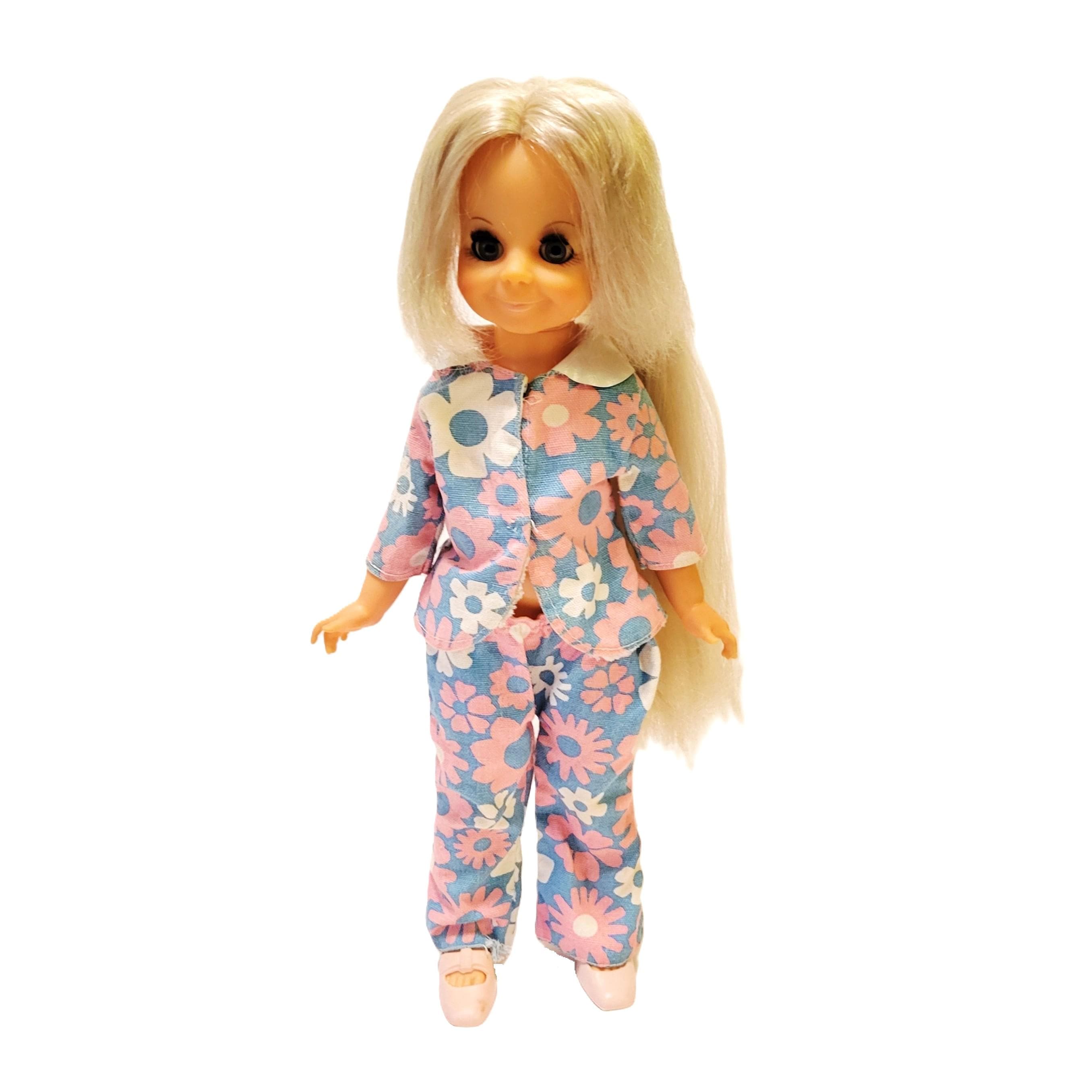 1972 Look Around Velvet Doll With Growing Hair and Outfit - Etsy
