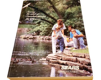 1988 Sears Catalog Canada Spring and Summer 80s Vintage Advertising