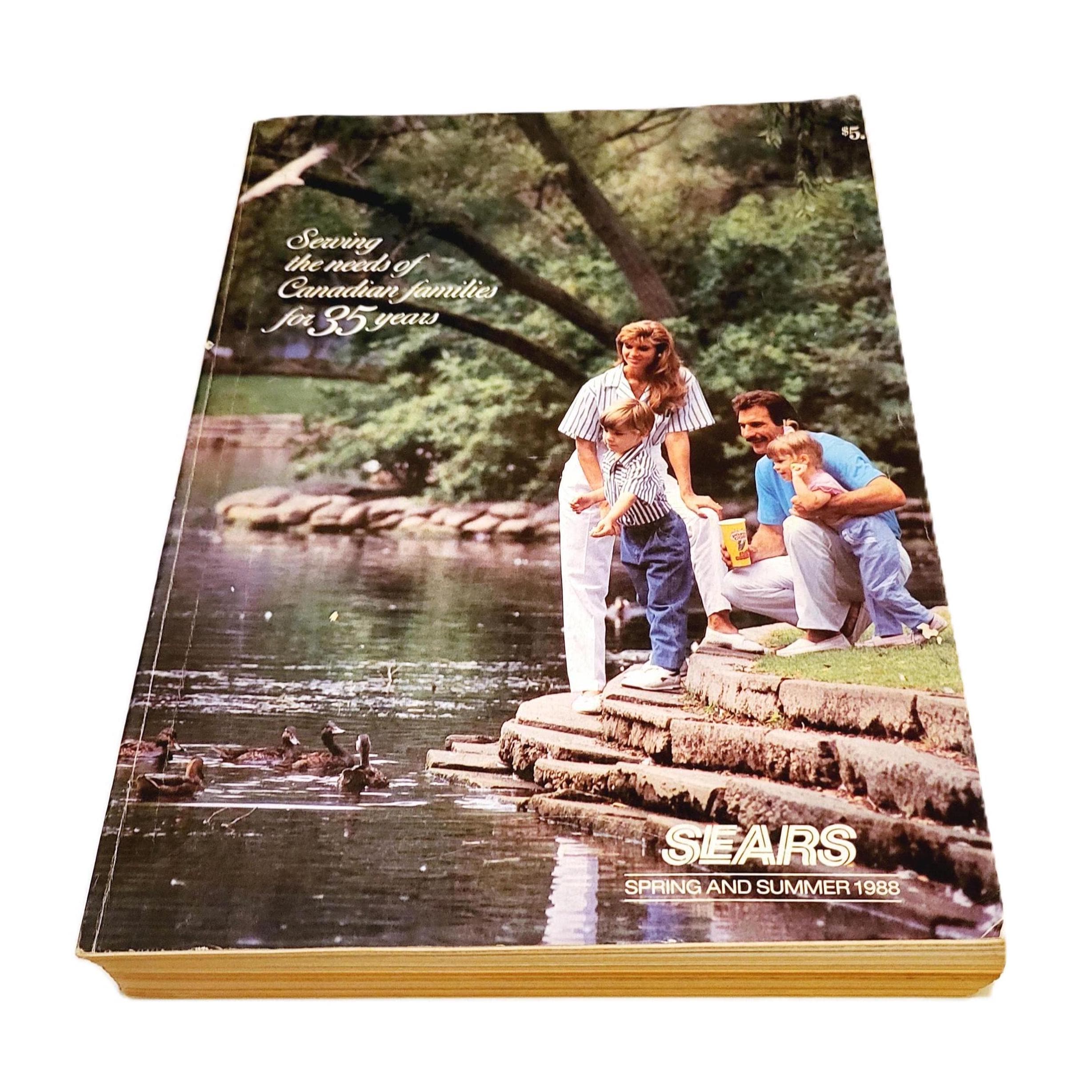 1988 Sears Catalog Canada Spring and Summer 80s Vintage
