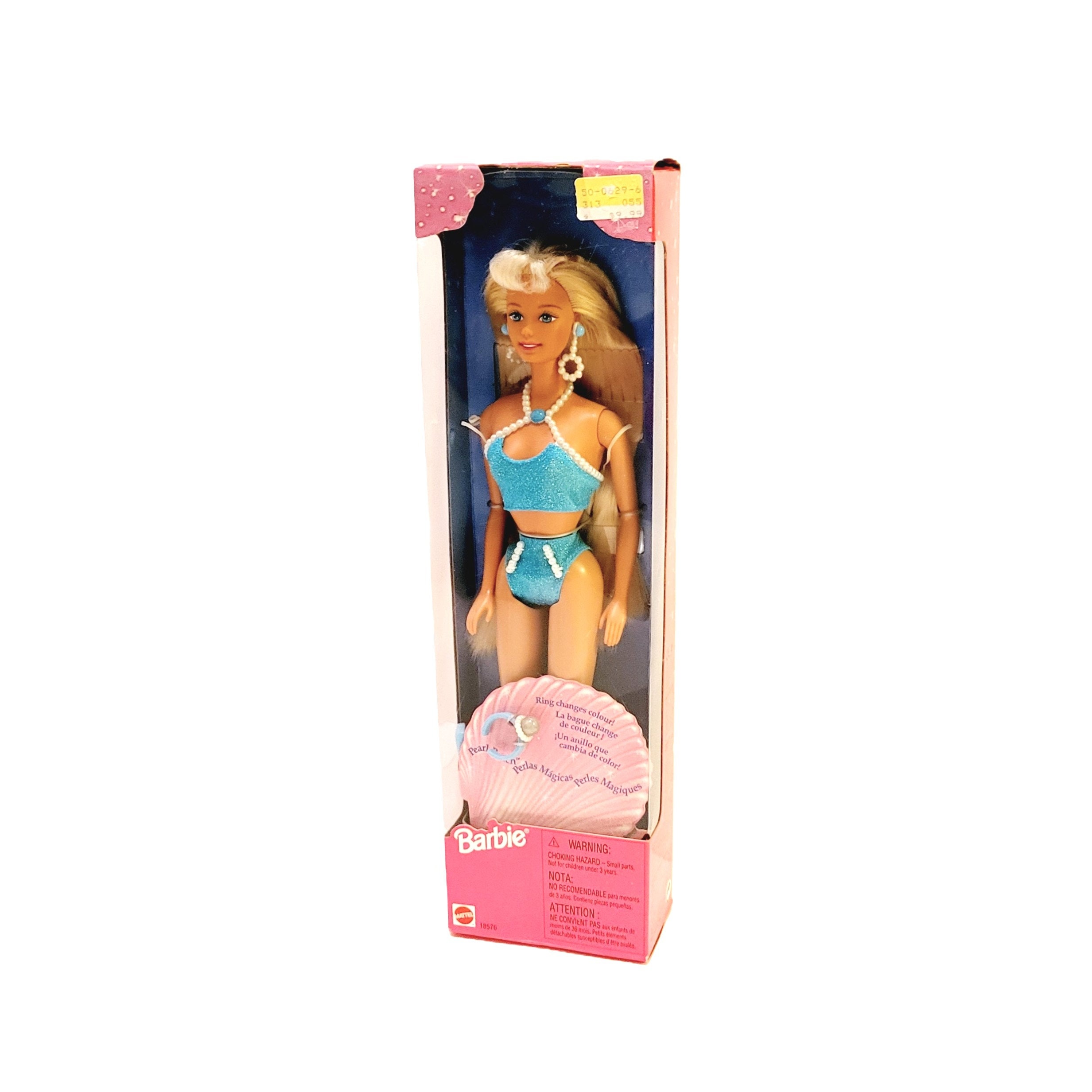 1997 Pearl Beach Barbie Doll 18576 Foreign Issue Box NRFB - Etsy