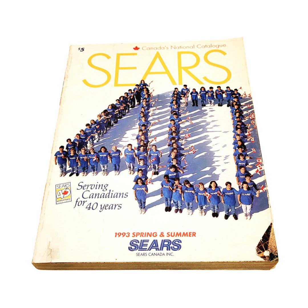 1993 Sears Catalog Spring and Summer Vintage Advertising Etsy