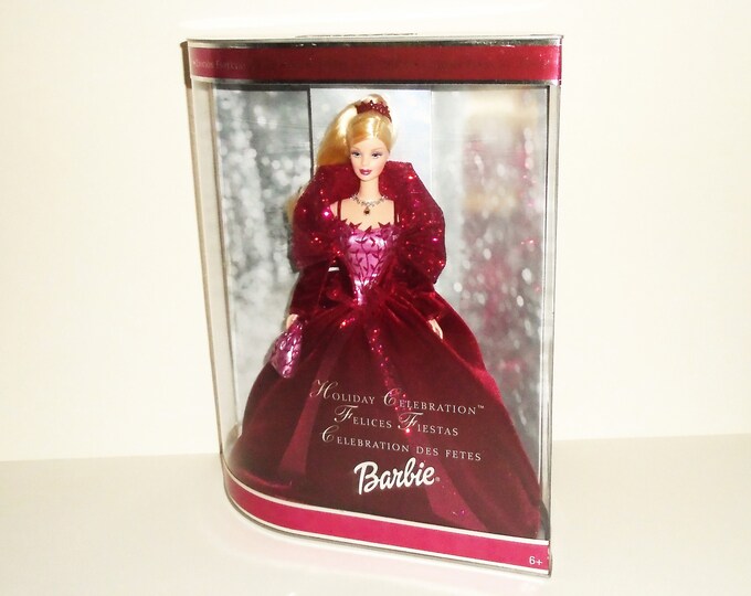 2002 Holiday Celebration Barbie Doll Vintage Barbie Number 56209 NRFB - Etsy