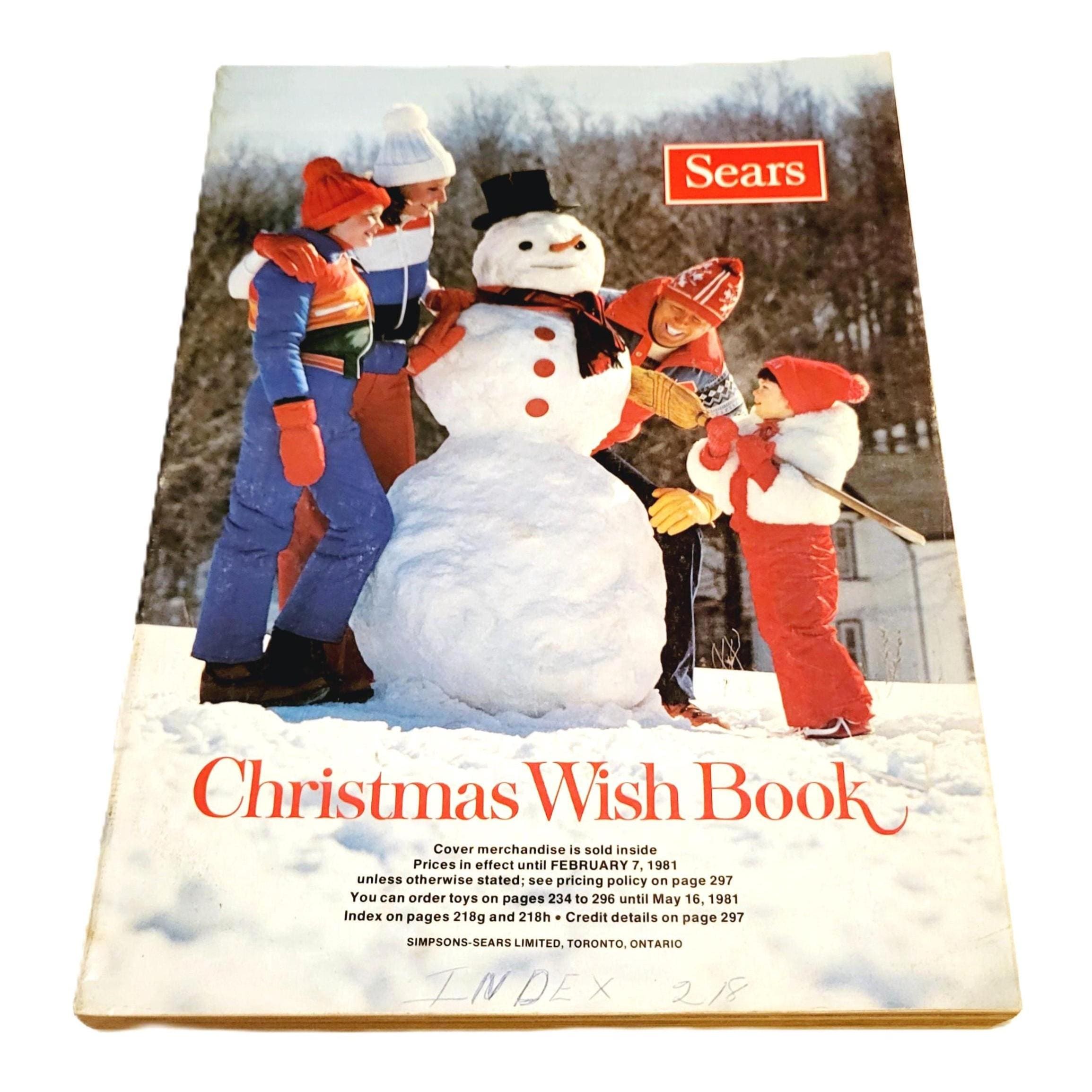 1980 Sears Wish Book Christmas Catalog Vintage Toy Advertising - Etsy