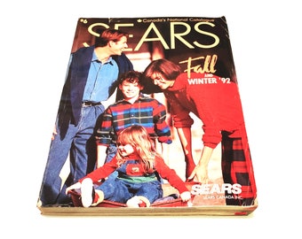 1992 Sears Catalog Fall and Winter Vintage Advertising