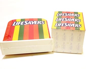 80s Candy Advertising Lot Nestle Crunch Case Chiclets Puzzle Life