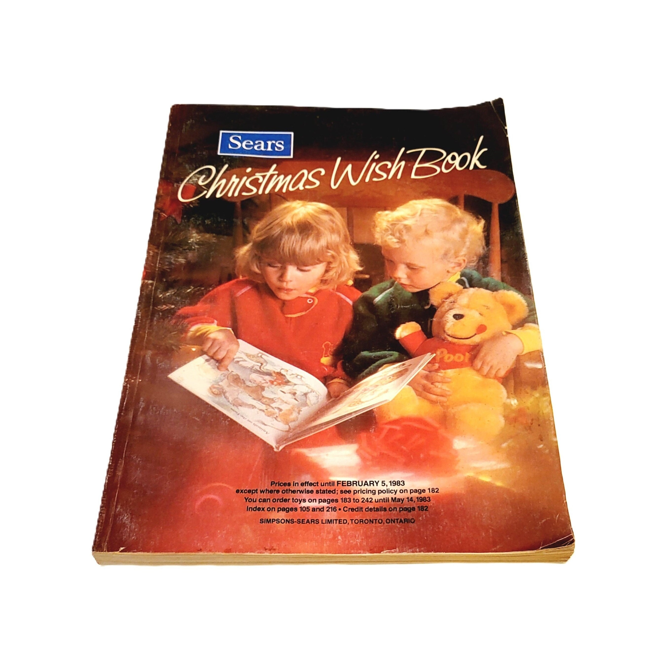1982 Sears Wish Book Christmas Catalog Vintage Toy Advertising - Etsy