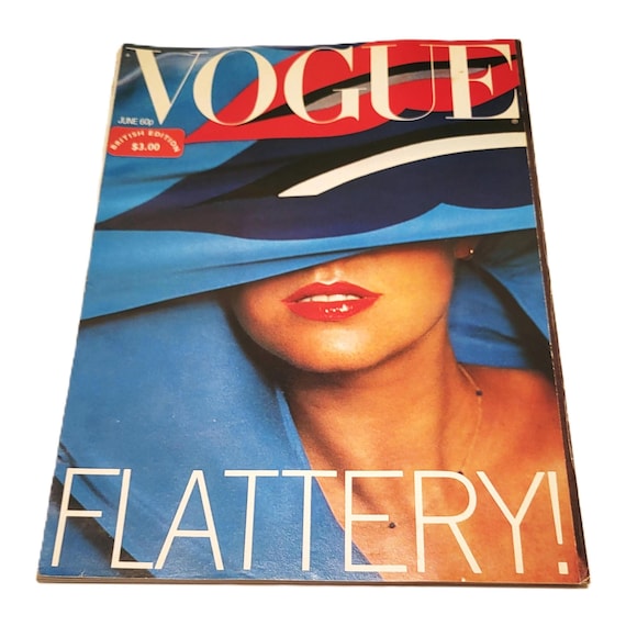 June 1977 Vogue UK Magazine 70s Fashion Oversized Summer Issue - Etsy