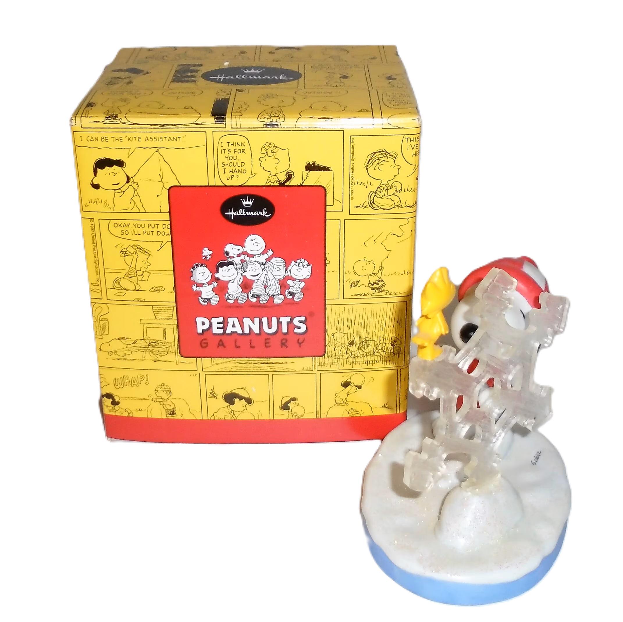 Snoopy Figure Joe Sculptor Christmas Hallmark Peanuts Gallery - Etsy