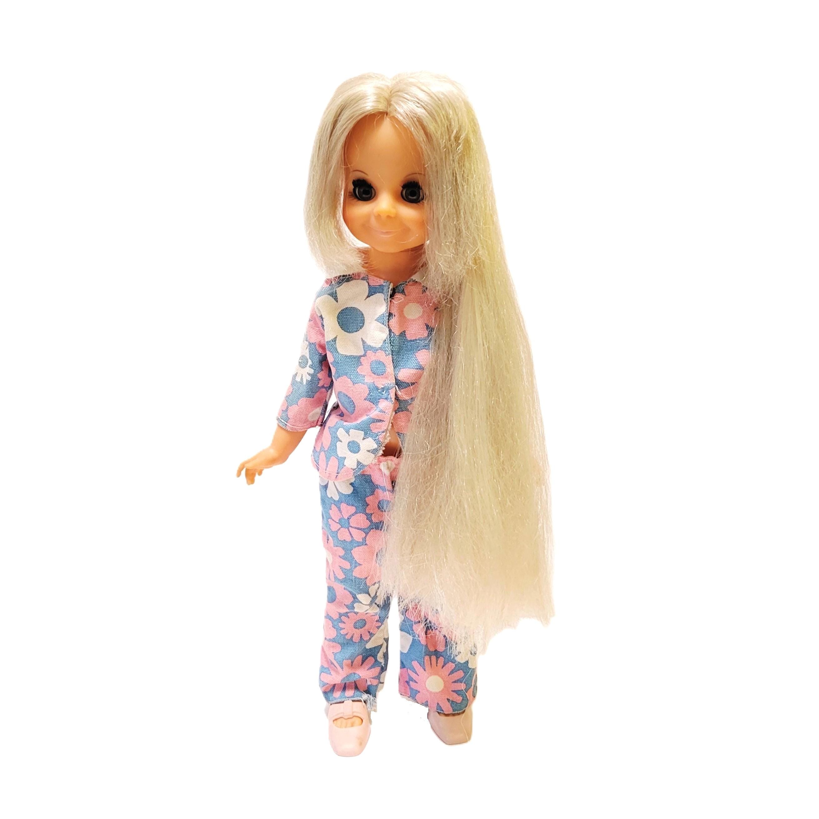 邦楽 VELVET DoLL 1972 Look Around Velvet Doll With Growing Hair and Outfit - Etsy