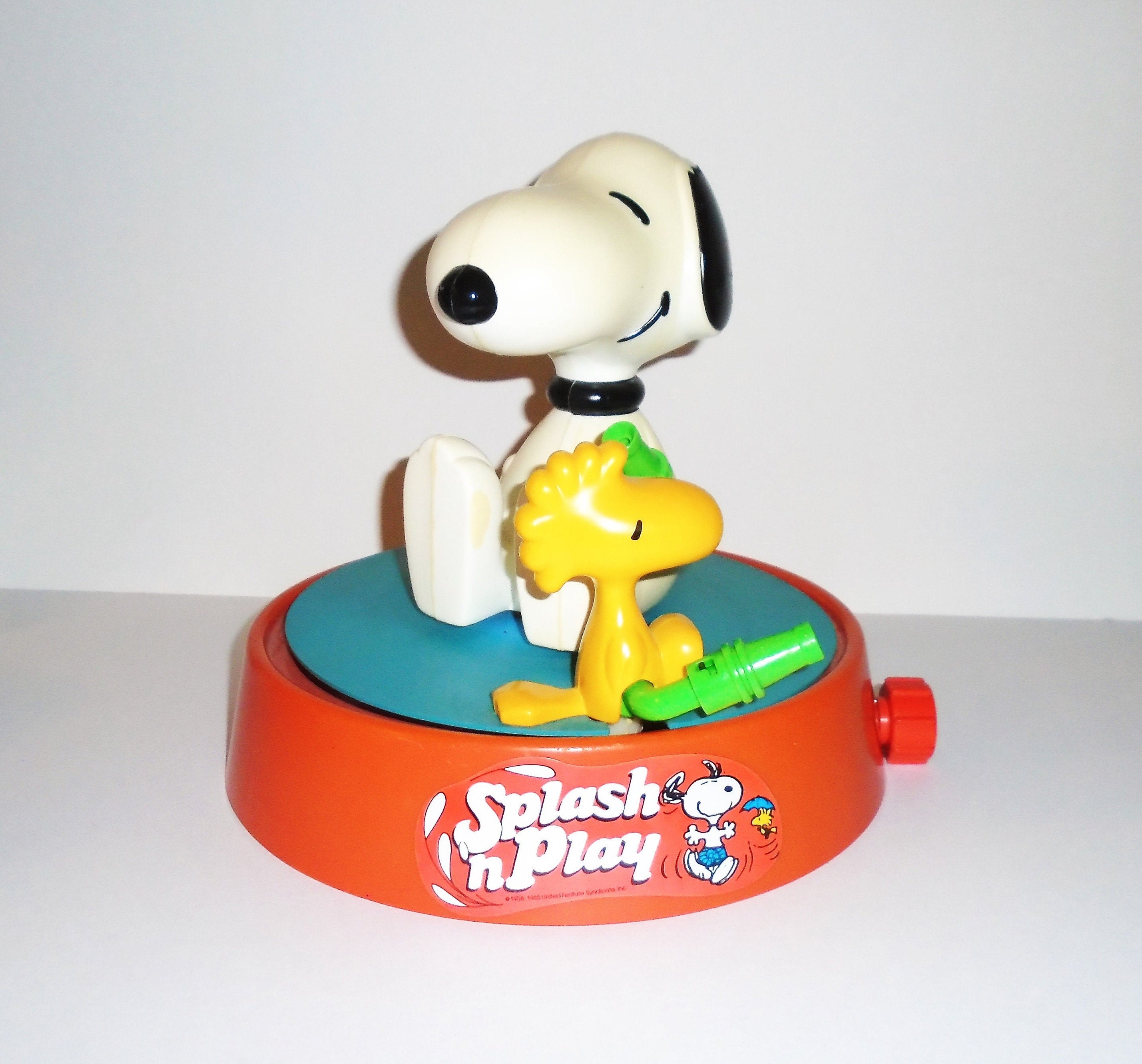 80s Snoopy Splash N Play Snoopy Sprinkler W Woodstock - Etsy