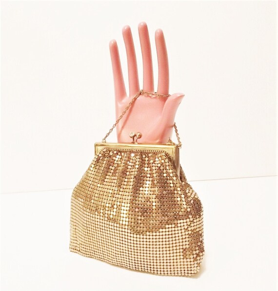 Vintage Mesh Bag 40s Duramesh Metal Bag