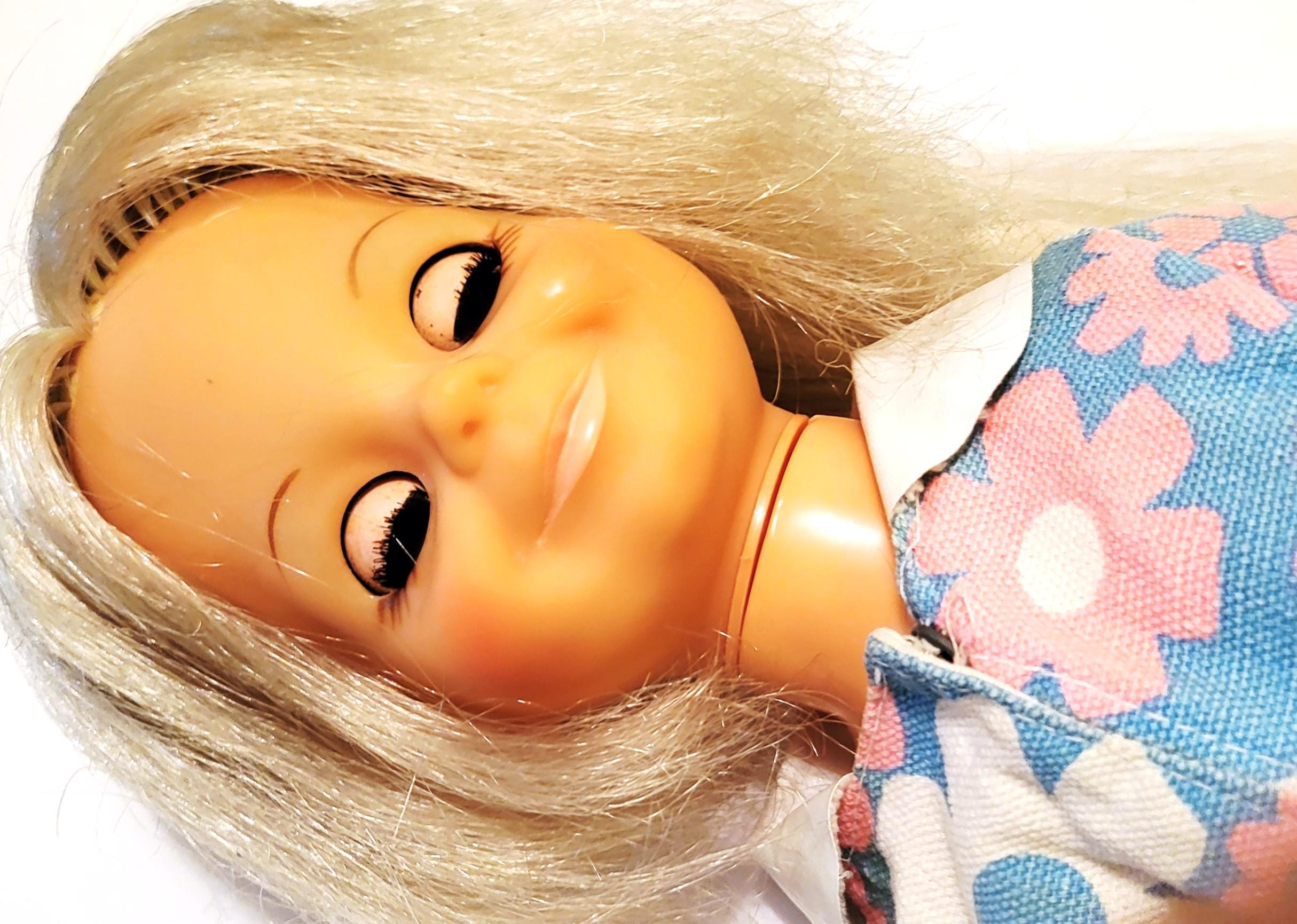 1972 Look Around Velvet Doll With Growing Hair and Outfit - Etsy