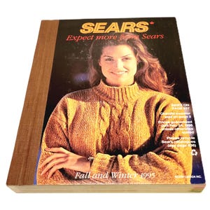 1995 Sears Catalogue Fall and Winter Hardcover Counter Book Unused
