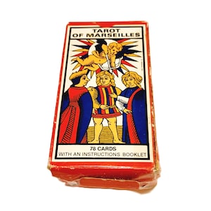Tarot de Marseille 1977 Jeu de tarot vintage Grimaud