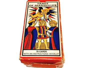 1977 Tarot of Marseilles Cards Grimaud Vintage Tarot Deck