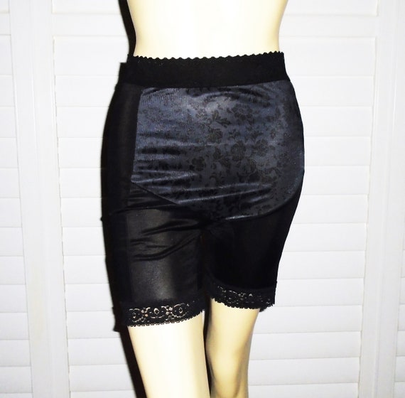 80s Panty Girdle Gloria Vanderbilt Black Girdle L