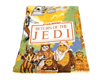 1984 Star Wars Sheet Return of the Jedi Twin Flat Bedding