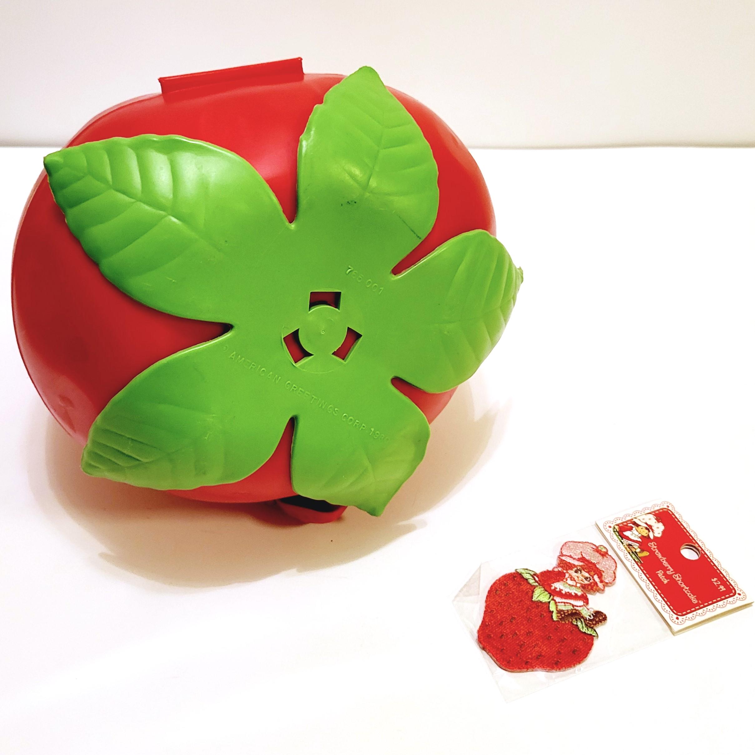 80s Strawberry Shortcake Carrying Case and Snail Cart 3pc - Etsy