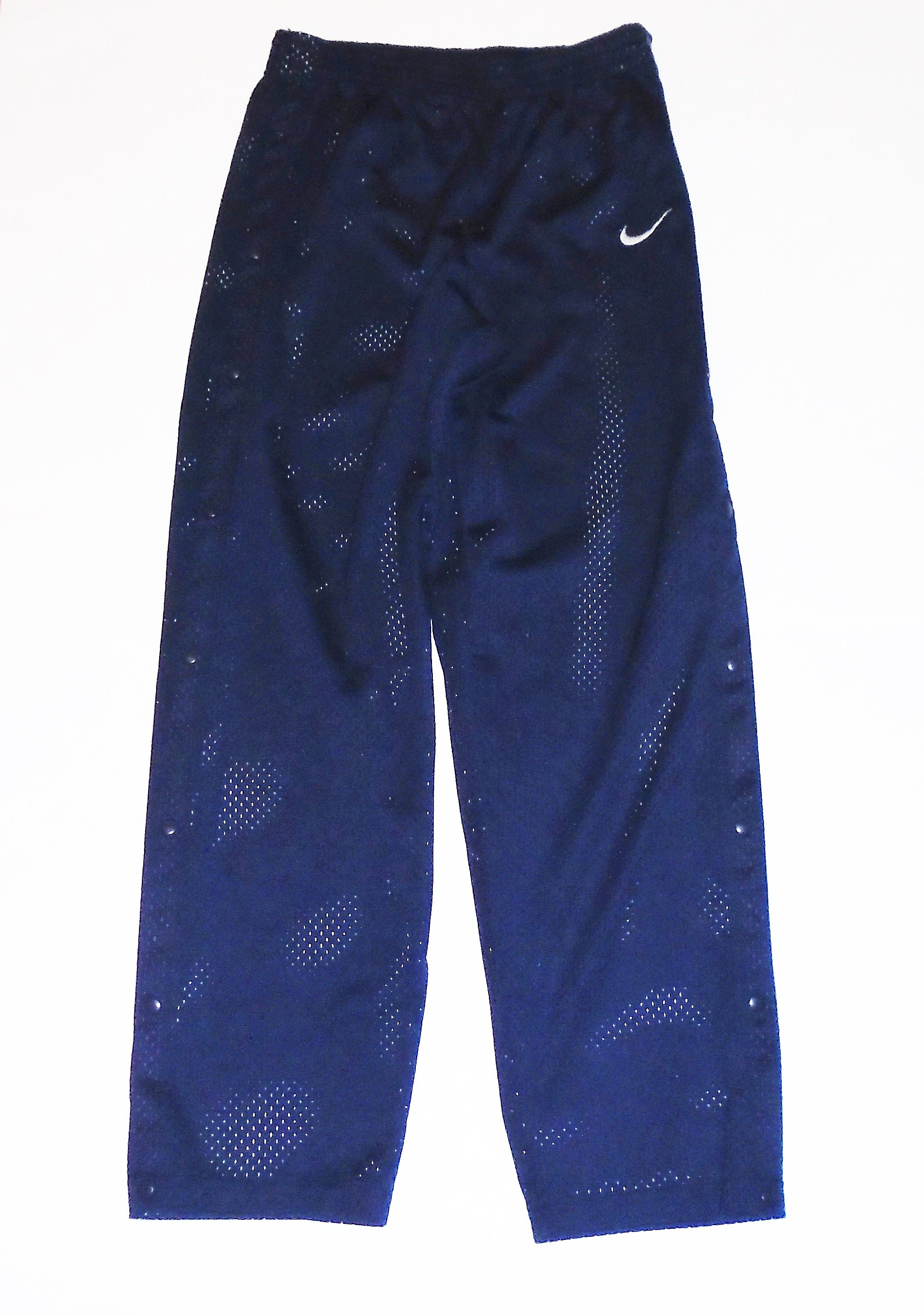 nike blue vintage track pants