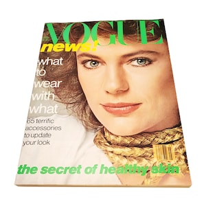 March 1978 Vogue US Magazine 70s Fashion Jacqueline Bisset Cover