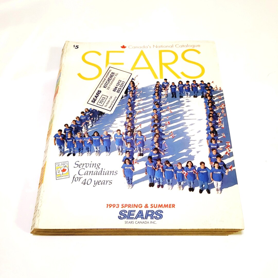 1993 Sears Catalog Spring and Summer Vintage Advertising Etsy