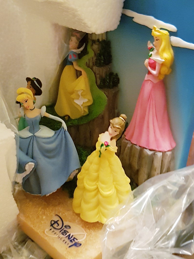Disney Princess Bookends by Hallmark Belle Jasmine Aurora NIB Etsy
