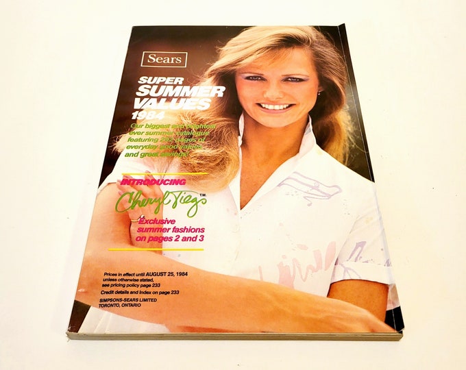 1984 Sears Catalog Summer Values 80s Fashion Advertising - Etsy