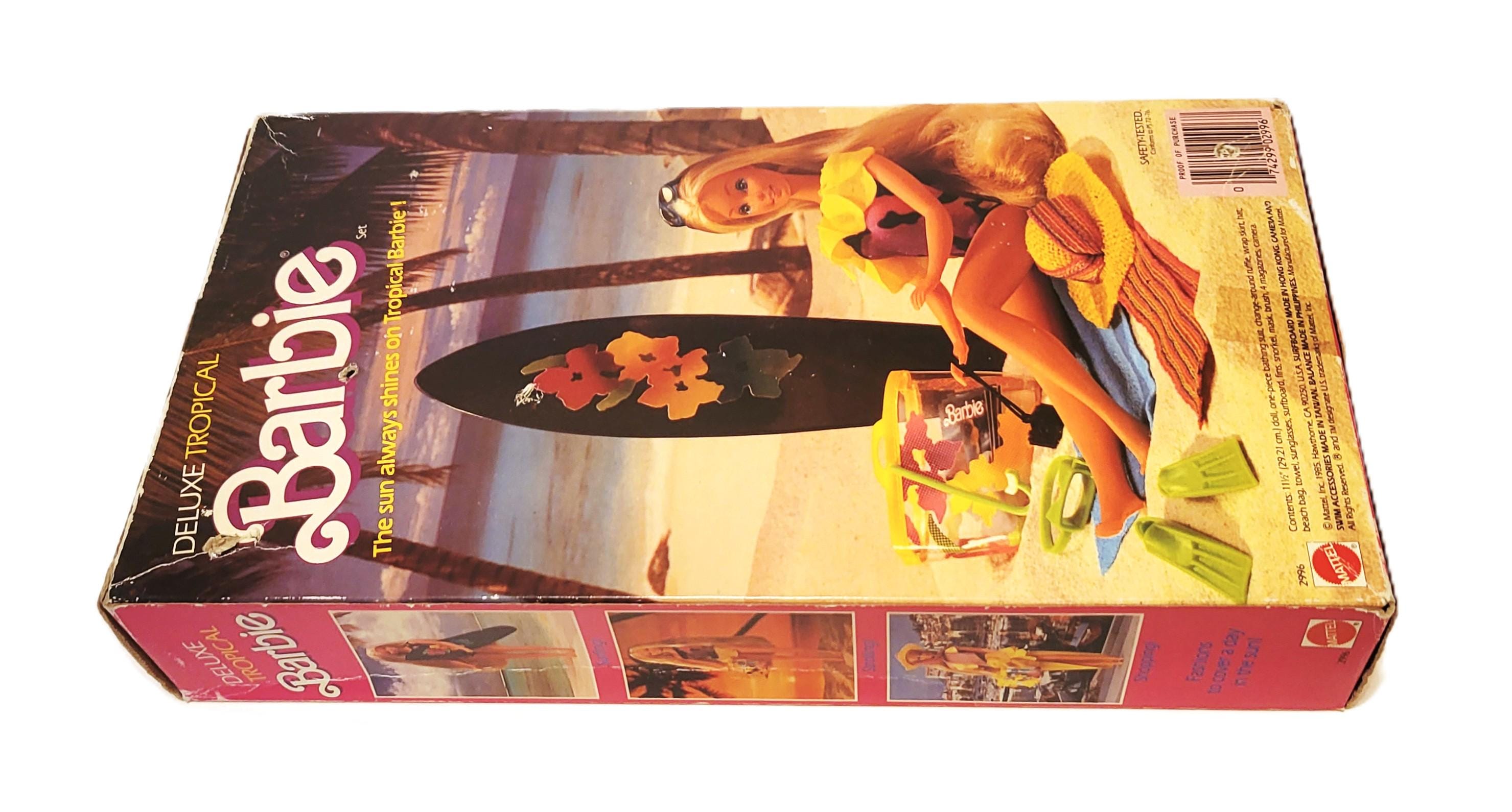 1985 Deluxe Tropical Barbie Doll Number 2996 NRFB - Etsy