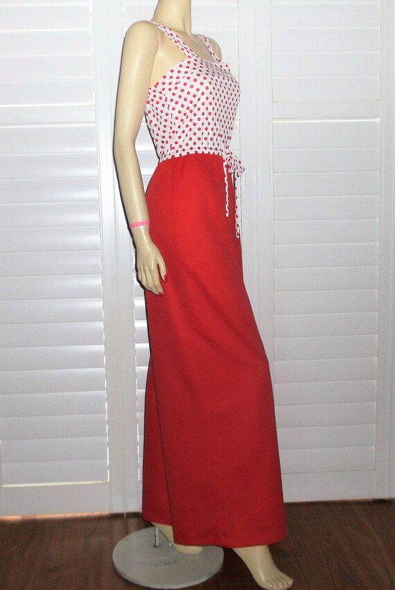 red jumper pants
