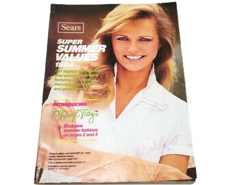 1995 Sears Catalogue Spring and Summer Hardcover Counter Book