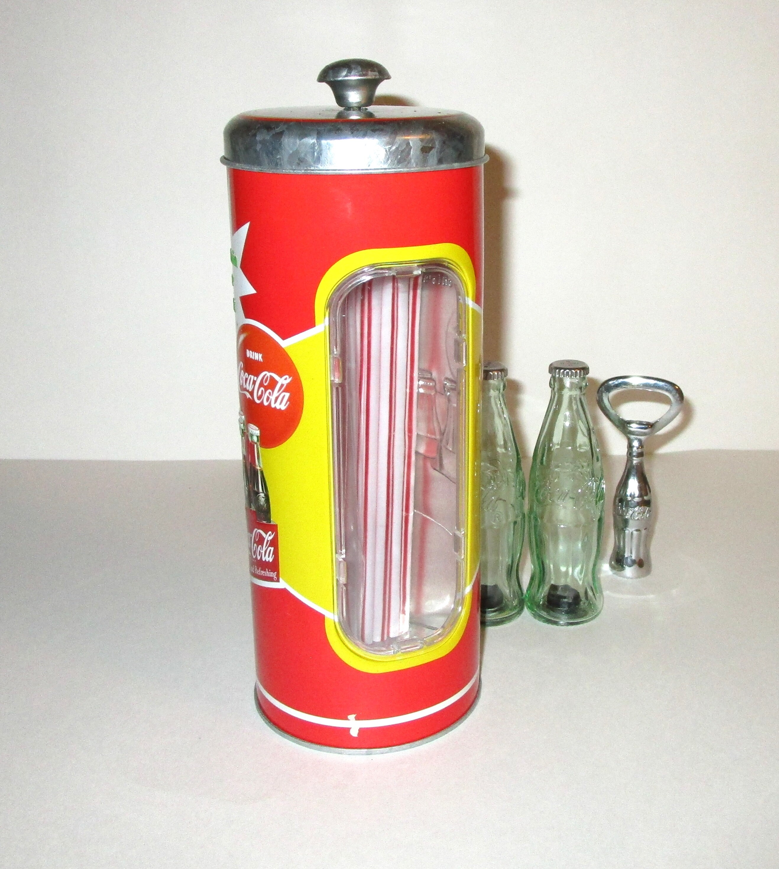 Vintage Coke Straw Dispenser Coca Cola Bottle Shakers and Etsy Canada